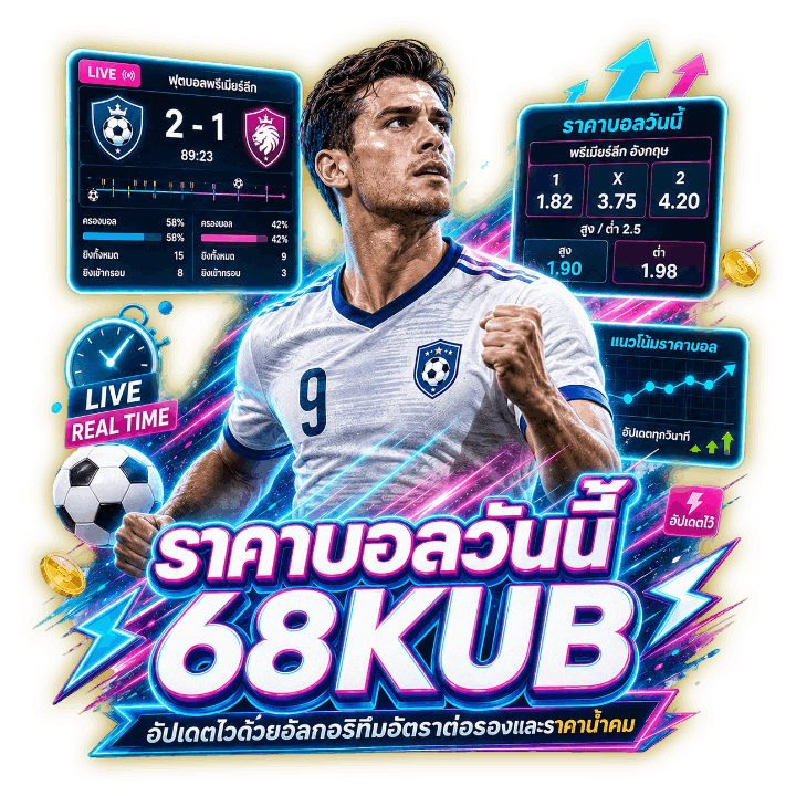 ราคาบอลวันนี้-68KUB-อัปเดตไว